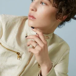 Gucci Smykker*18 kt guld og diamanter - Ring Hvid