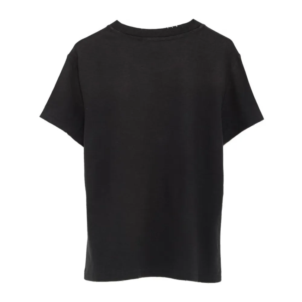 Acne Studios T-Shirts*T-shirts og Poloer Sort