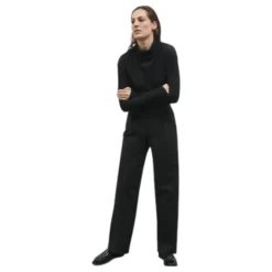 Closed Bukser*Afslappede strækbukser med klassisk finish Sort