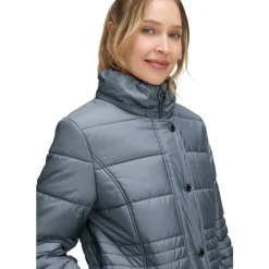 Betty Barclay Jakker*Aftagelig hætte udendørs jakke Blå