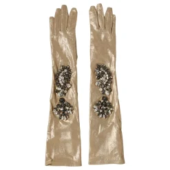 Dolce & Gabbana Handsker*Albuelange Vantehandsker Beige