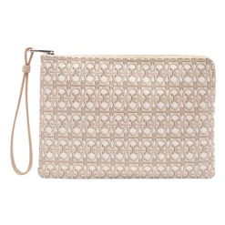 Coccinelle Clutch*Alias Coated Monogram Beige