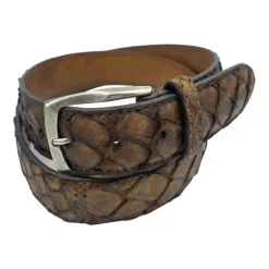 Paolo Vitale Bælter*Alligator Bælte Brun