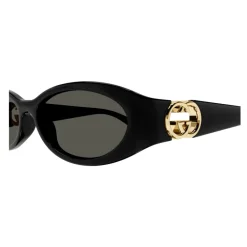 Gucci Solbriller*Almond Solbriller Sort