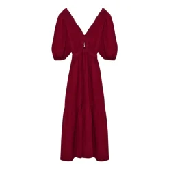 The New Society Kjoler*Aloe Dress Rød