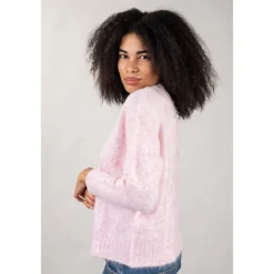 Roy Roger's Striktrøjer & Sweatere*Alpaca Pullover Pink