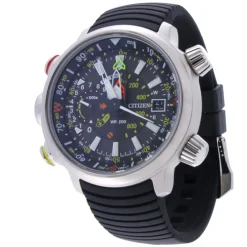CITIZEN Ure*Altichron Eco Drive Super Titanio Sort