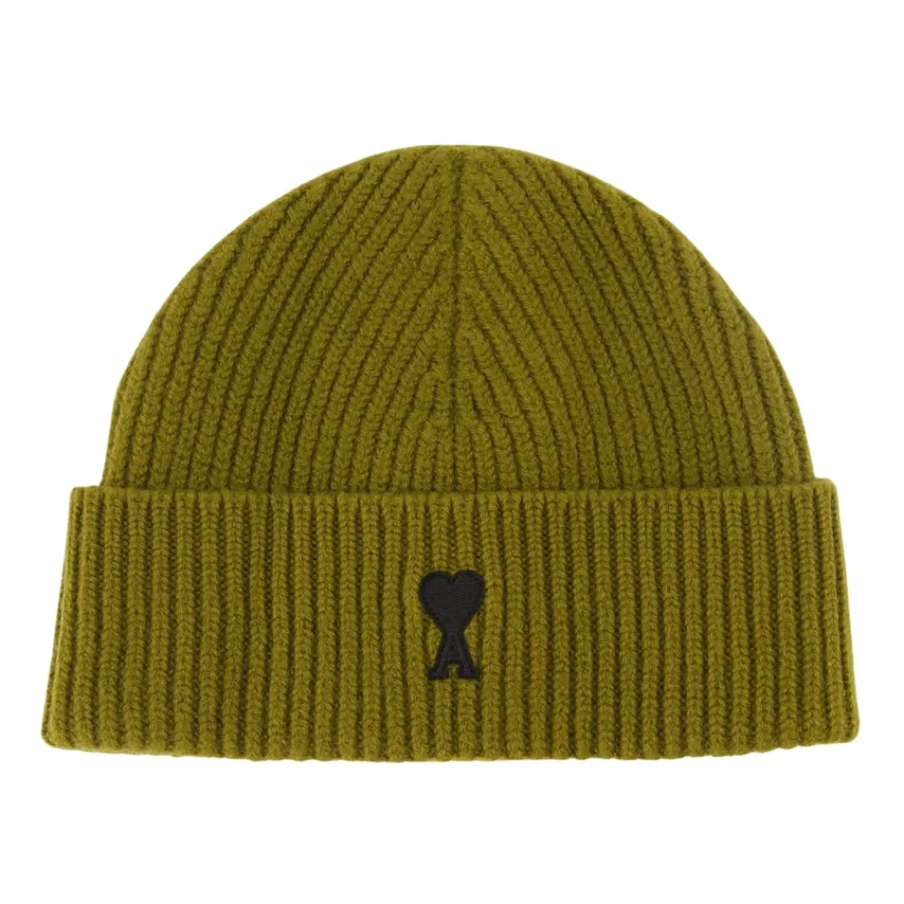 Ami Paris Huer & Kasketter*Ami de Coeur Beanie Grøn