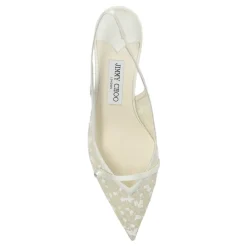 Jimmy Choo Pumps|Stiletter*Amita 45 Hælesko Hvid
