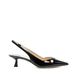 Jimmy Choo Pumps*Amita Laklæder Pumps Sort