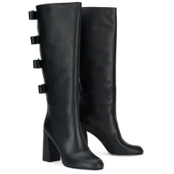 RED Valentino Støvler*Ankelstøvle i farve med hæl, elegant og minimalistisk design. Sort