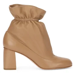 RED Valentino Støvler*Ankelstøvle med firkantet hæl Beige