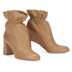 RED Valentino Støvler*Ankelstøvle med firkantet hæl Beige