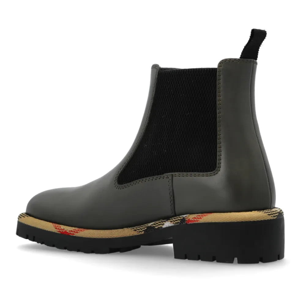 Burberry Chelsea Boots*Ankelstøvler Grøn