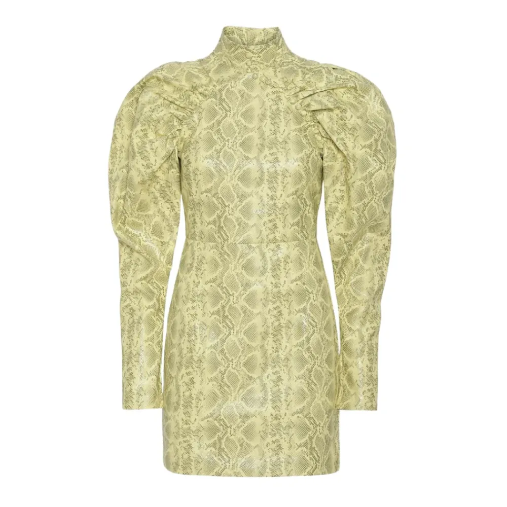 ROTATE Birger Christensen Kjoler*Anledning Festkjole Gul