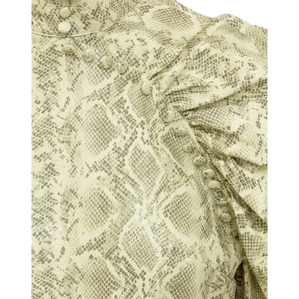 ROTATE Birger Christensen Kjoler*Anledning Festkjole Gul