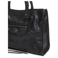 Balenciaga Håndtasker*Arena lambskin lædertaske med messing hardware Sort