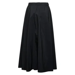 Weekend Max Mara Nederdele*Asymmetrisk Ribbet Talje Nederdel Sort