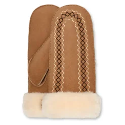 UGG Handsker*Atherson Broderet Brun