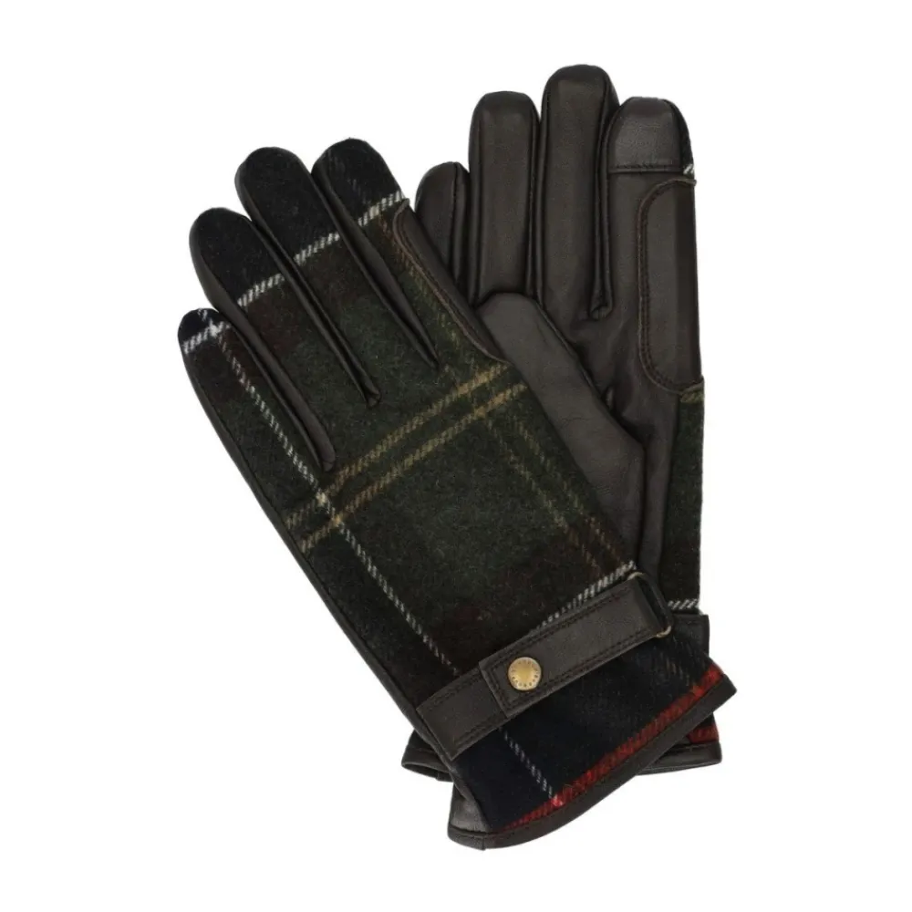 Barbour Handsker*Aubrey Tartan Gloves Brun