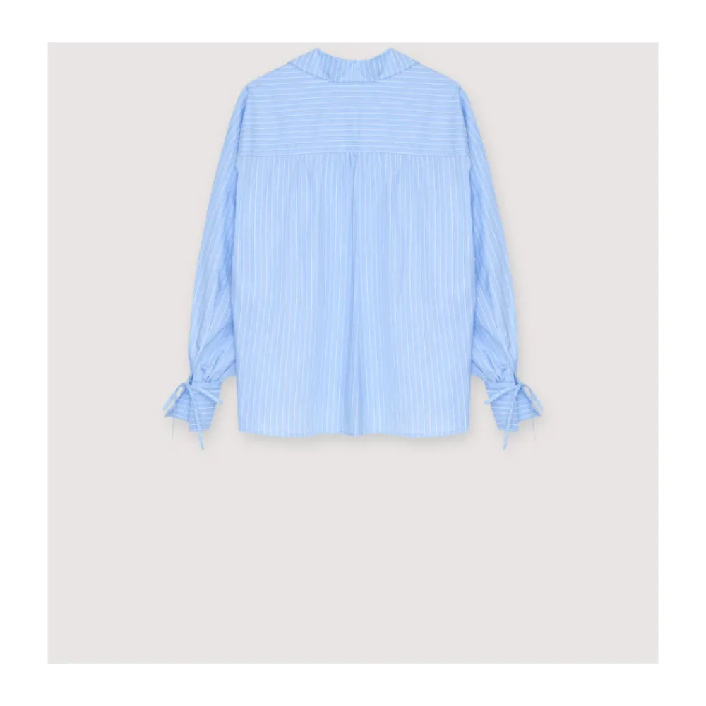 The New Society Bluser & Skjorter*Aura Shirt Blå