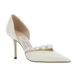 Jimmy Choo Pumps|Stiletter*Aurelie 85 Pumps Hvid