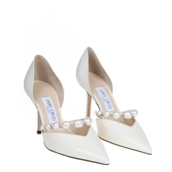 Jimmy Choo Pumps|Stiletter*Aurelie 85 Pumps Hvid