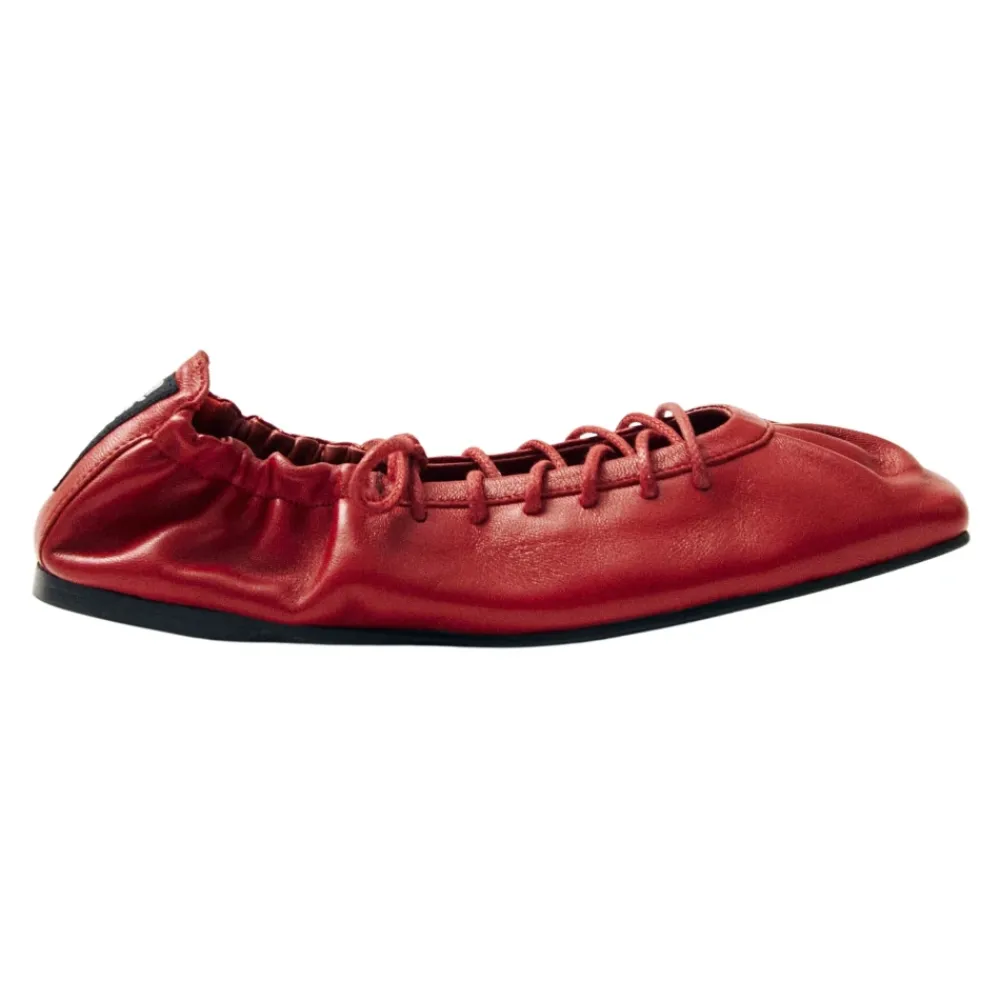 ALOHAS Ballerina Sko*Aureline e Læder Ballerinaer Rød