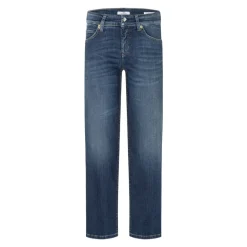 Cambio Jeans*Autentiske mørke brede jeans Blå