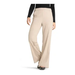 Cambio Bukser*Ava Utility Wide Trousers Beige