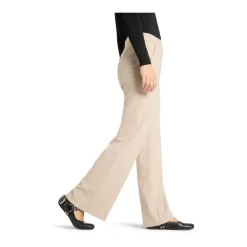 Cambio Bukser*Ava Utility Wide Trousers Beige