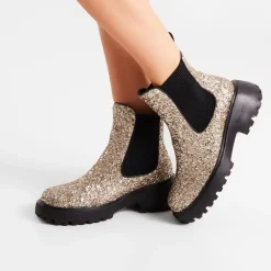 Woden Chelsea Boots*Aya Glitter Multifarvet