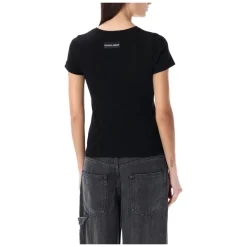 Marine Serre T-Shirts*Baby Fit Moon Logo Tee Sort