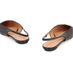 Tod's Ballerina Sko*Ballerinaer med spids tå og slingback Sort