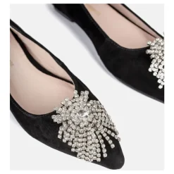 L37 Ballerina Sko*Ballerinas Sort