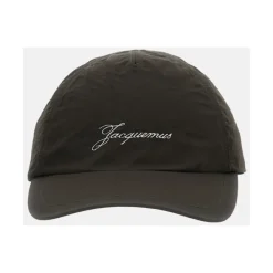 Jacquemus Huer & Kasketter*Baluchon Baseball Cap Brun