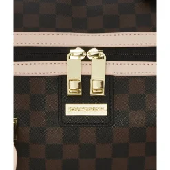 SPRAYGROUND Rejsetasker*Bandolero Nouveau Duffle Taske Check Brun