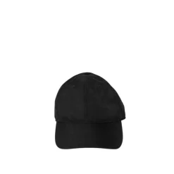 Off White Huer & Kasketter*Baseballkasket med broderet logo Sort