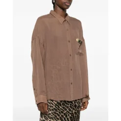 Bazar Deluxe Bluser & Skjorter*Shirts Brun