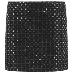 ROTATE Birger Christensen Nederdele*Beaded Mini Skirt Sort