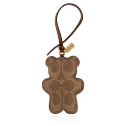Coach Tilbehør Til Tasker*Bear Puffy Taskevedhæng Brun