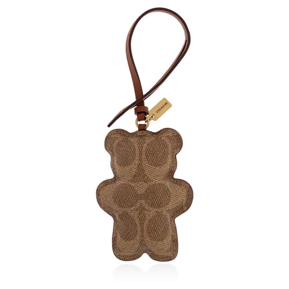 Coach Tilbehør Til Tasker*Bear Puffy Taskevedhæng Brun