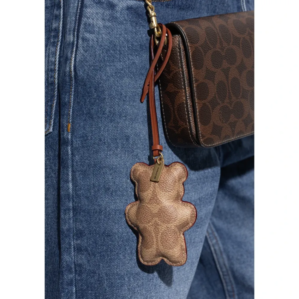 Coach Tilbehør Til Tasker*Bear Puffy Taskevedhæng Brun