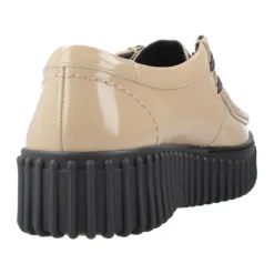 Clarks Snøresko*Bee Patent Snøresko Beige