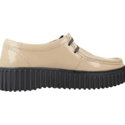 Clarks Snøresko*Bee Patent Snøresko Beige