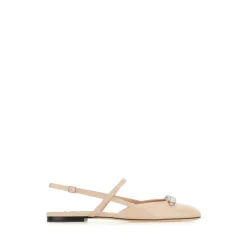 Jimmy Choo Ballerina Sko*Behagelige hjemmesko til ultimativ komfort Beige