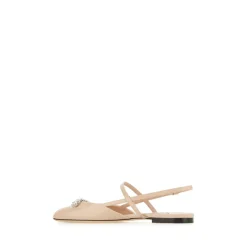 Jimmy Choo Ballerina Sko*Behagelige hjemmesko til ultimativ komfort Beige