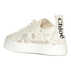 Chloé Sneakers*Blonder Sneakers med Lærdetaljer Beige