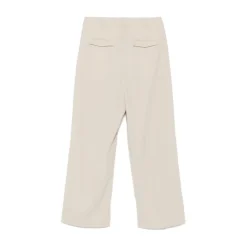 Birgitte Herskind Bukser*Bukser med Lommer og Knapper Beige