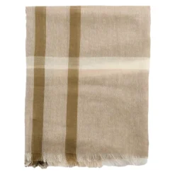 Barbour Tørklæder*Tartan Tørklæde Maisy Stil Beige